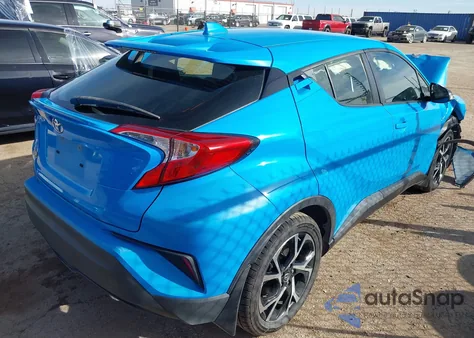 2019 Toyota C-Hr Xle z USA, uszkodzony, nr VIN JTNKHMBX0K1055835